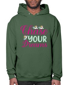 chase your dreams 79# - unicorn- Hoodie