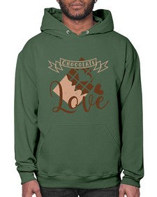 chocolate love 96# - chocolate- Hoodie