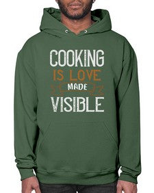 cooking is love made visible 134# - cooking- Hoodie
