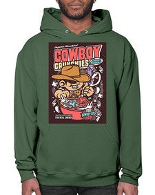 cowboy crunchies 345# - western- Hoodie