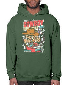 cowboy crunchies 346# - western- Hoodie