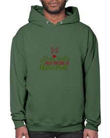 dear santajust bring a unicorn 93# - unicorn- Hoodie