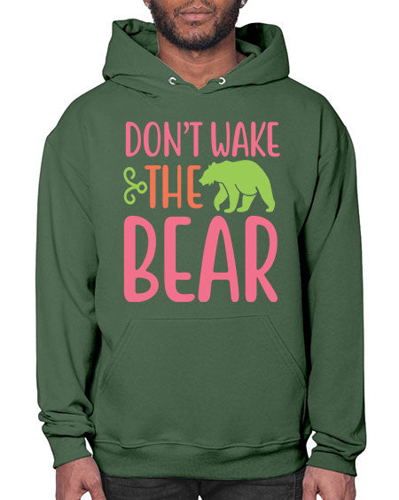 don’t wake the bear 105# - bears - animals- Hoodie