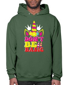 dont be basic 94# - unicorn- Hoodie
