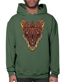 dragon 176# - dragon- Hoodie