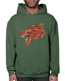 dragon 184# - dragon- Hoodie