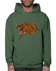 dragon 187# - dragon- Hoodie