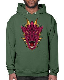 dragon 194# - dragon- Hoodie