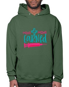 earned Style 733# - nurse- Hoodie