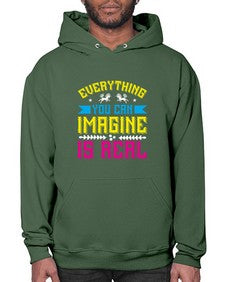 everything you can imagine is real 130# - unicorn- Hoodie