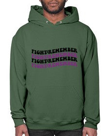 fight remember 142# - alzheimers- Hoodie