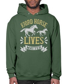 fjord horse lives matter Style 54# - horse- Hoodie
