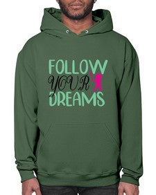 follow your dreams 134# - unicorn- Hoodie