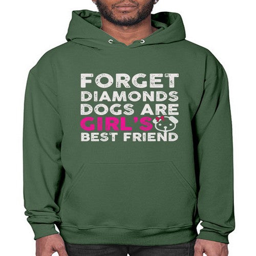 forget diamonds dogs 141# - dogs- Hoodie
