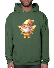 gnome with butterfly 05# - gnome- Hoodie