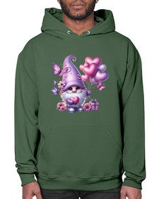 gnome with butterfly 19# - gnome- Hoodie