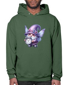 gnome with butterfly 23# - gnome- Hoodie