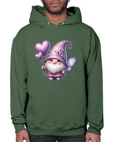 gnome with butterfly 25# - gnome- Hoodie