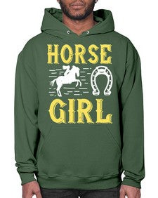 horse girl Style 51# - horse- Hoodie