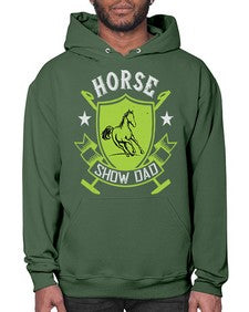 horse show dad Style 48# - horse- Hoodie