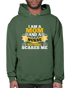 i am amom and a nurse 854# - nurse- Hoodie