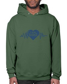 i am loved Style 101# - motivation- Hoodie