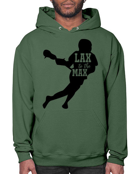 lax to the max 2# - lacrosse- Hoodie