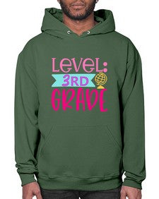 level third grade one hundred 465# - third grade- Hoodie