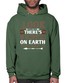 look theres no metaphysics on earth like chocolates 513# - chocolate- Hoodie