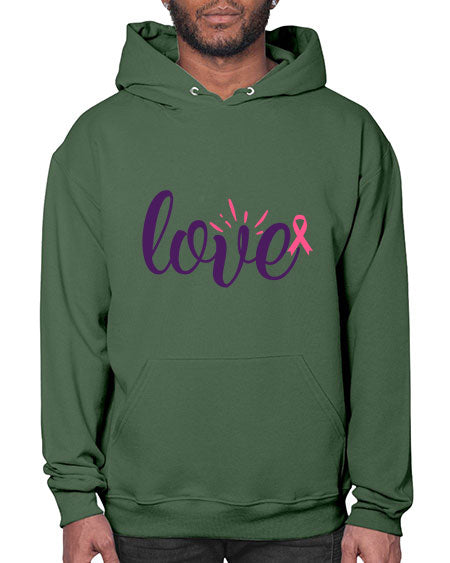 love Style 7# - breast cancer- Hoodie