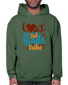 love my third grade tribe 524# - third grade- Hoodie