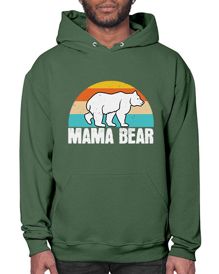 mama bear 177# - bears - animals- Hoodie