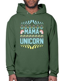 mama unicorn 293# - unicorn- Hoodie