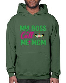 my boss call me mom 311# - unicorn- Hoodie