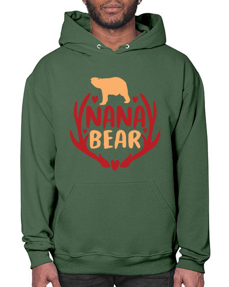 nana bear 195# - bears - animals- Hoodie