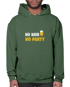no beer no party 1433# - beer- Hoodie