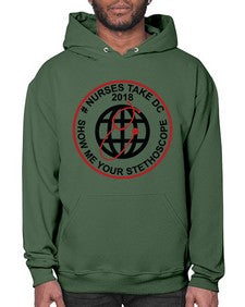 nurse takes dc design 1200# - nurse- Hoodie