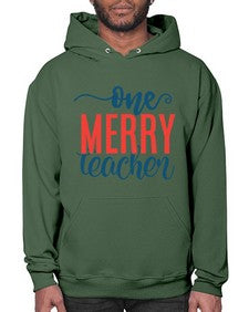 one merry teacher Style 327# - teacher- Hoodie