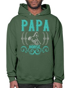 papa horse Style 26# - horse- Hoodie