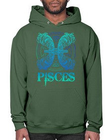 pisces Zodiac 381# - pisces- Hoodie