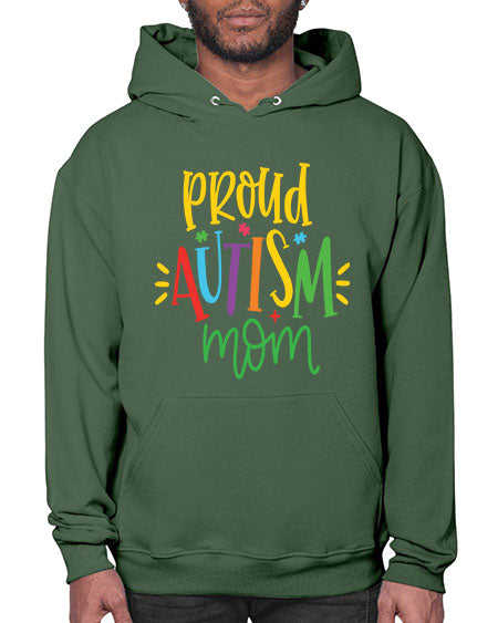 proud autism mom Style 35# - autism- Hoodie