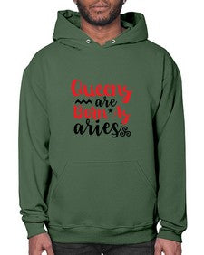 queens Are Born As Aries 384# - aries- Hoodie