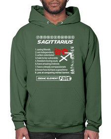 sagittarius 425# - sagittarius- Hoodie