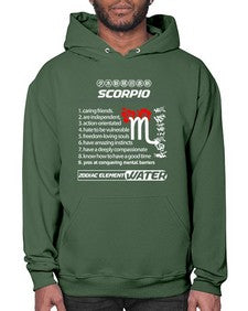 scorpio 456# - scorpio- Hoodie