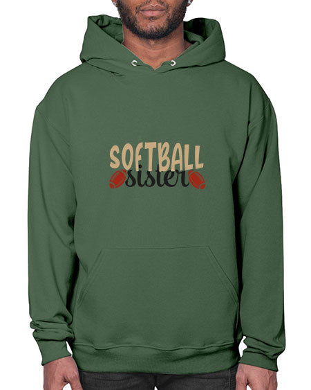 softball sister 2272# - softball- Hoodie