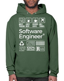 software engineer 1409# - engineer- Hoodie