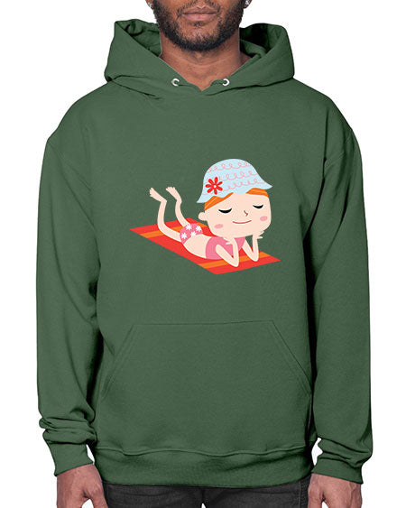 summer characters 59# - summer- Hoodie