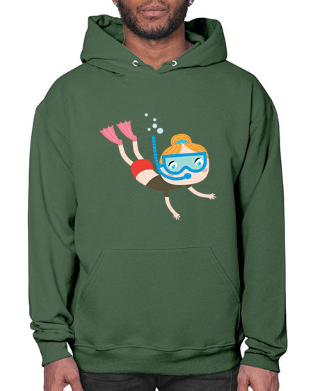 summer characters 61# - summer- Hoodie