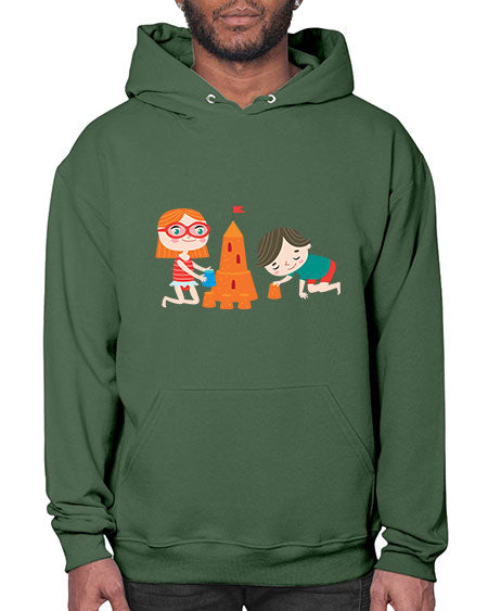 summer characters 66# - summer- Hoodie