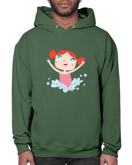 summer characters 73# - summer- Hoodie